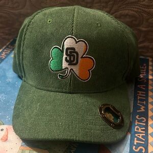 San Diego Padres Baseball Cap - Irish Heritage Shamrock Logo